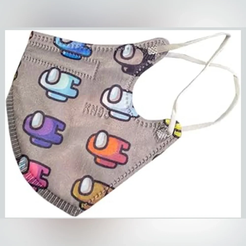 Colorful Dinosaur Kids Face Mask